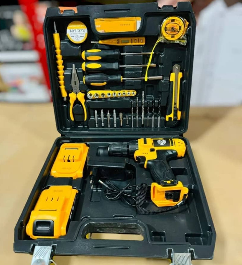 24V Cordless Drill & Hand Tool Set