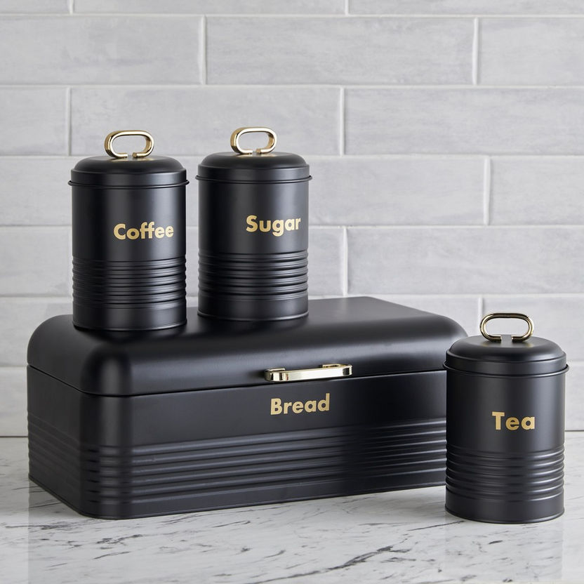 Retro Bread Bin & Canister Set