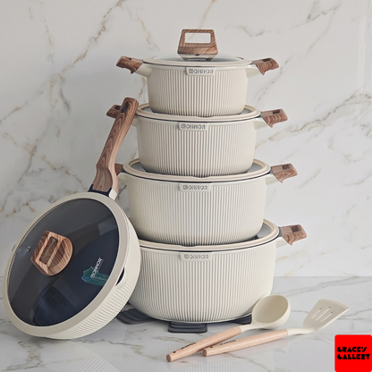 Donnor: Aero 15pc Cookware Set