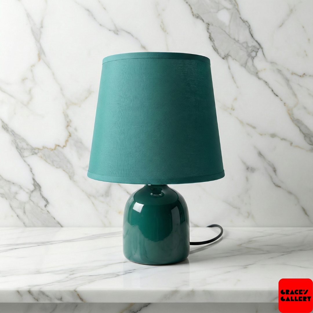 Midnight Emerald Lamp