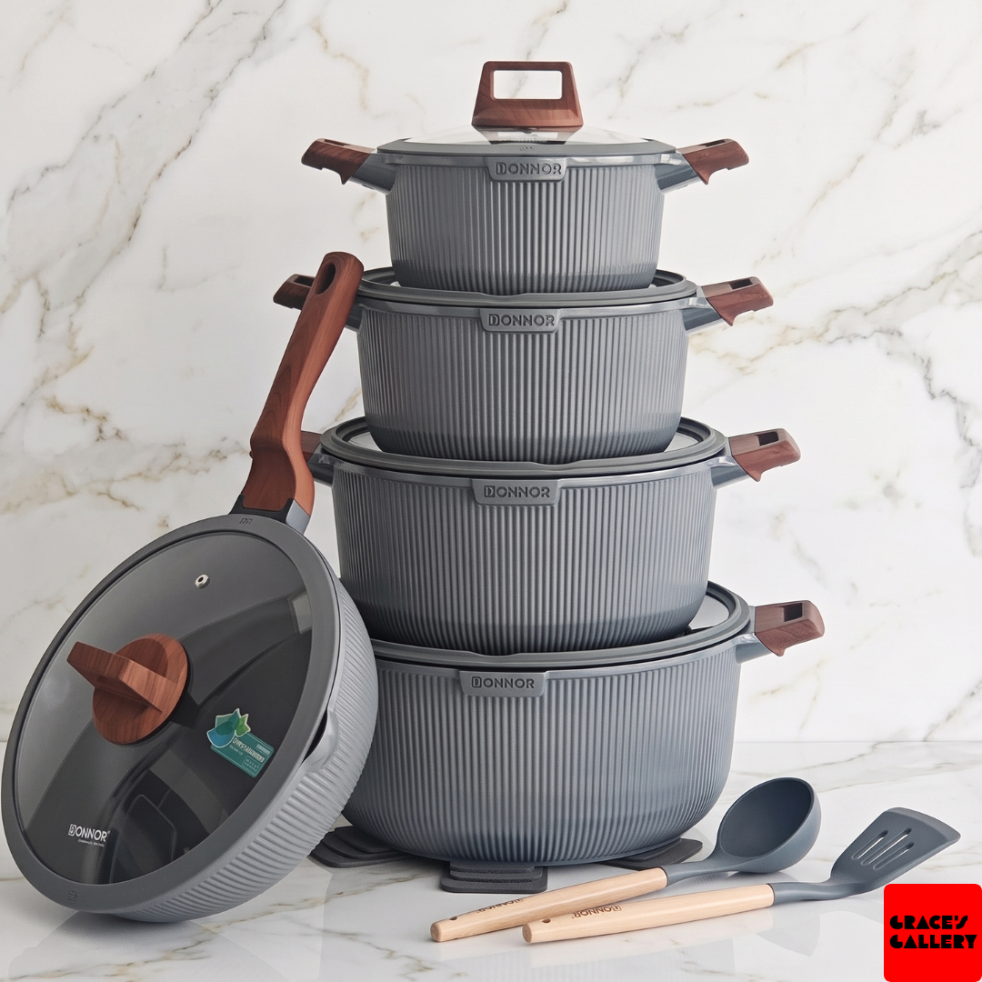 Donnor: Aero 15pc Cookware Set