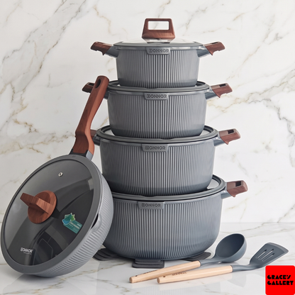Donnor: Aero 15pc Cookware Set
