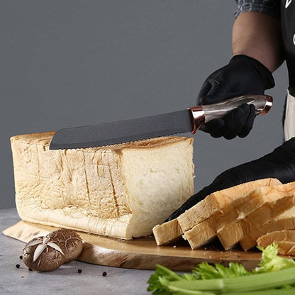 7pc Knife Block + Sharpener