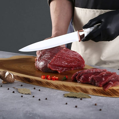 7pc Knife Block + Sharpener
