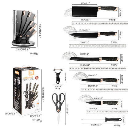 9pc Knife Set