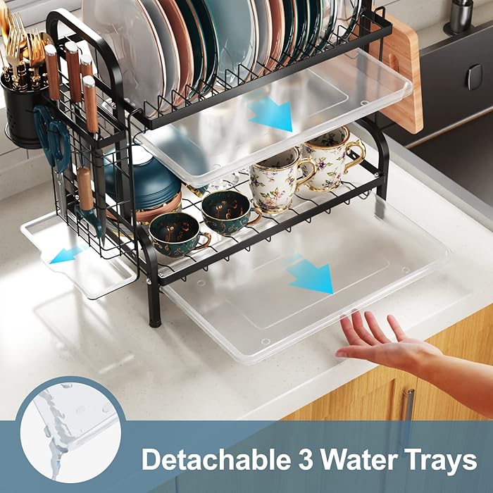 2 Tier Dish Drainer