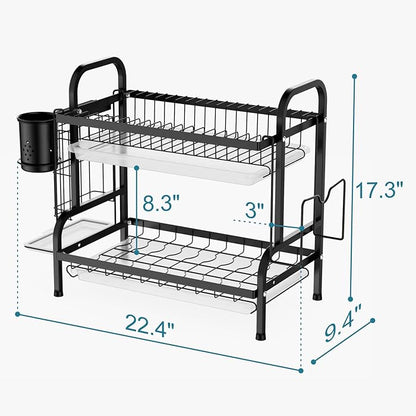 2 Tier Dish Drainer
