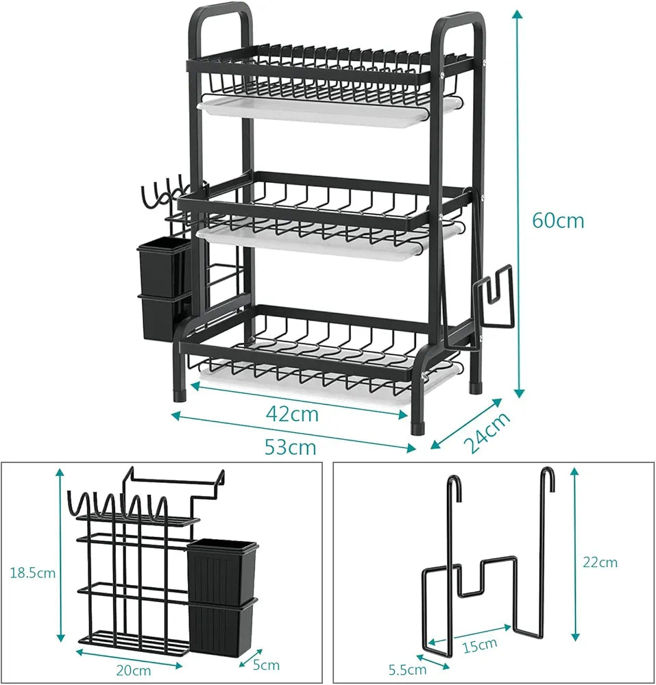 3 Tier Dish Drainer