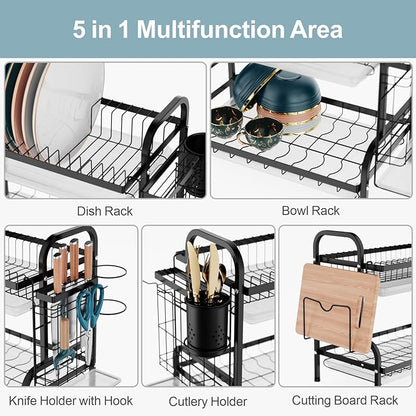 2 Tier Dish Drainer