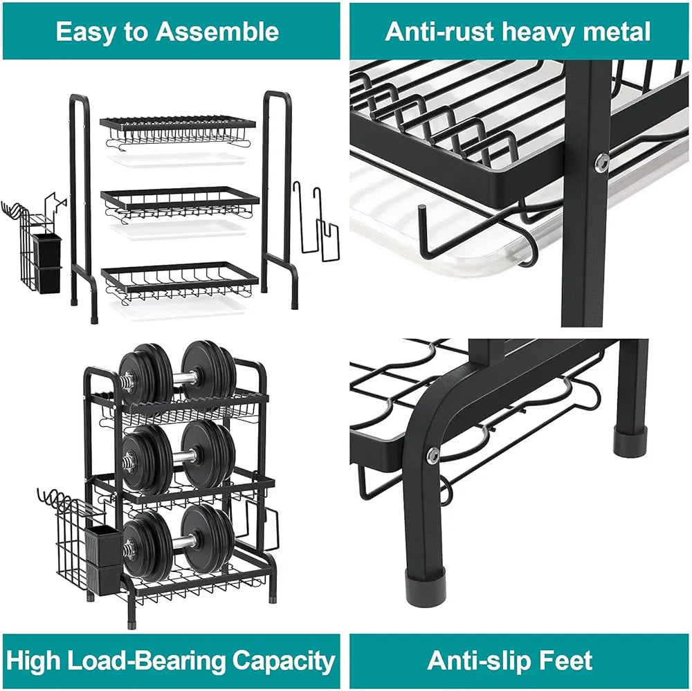 3 Tier Dish Drainer