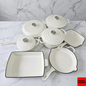 Leopard 11-Piece Enameled Cast Iron Cookware Set