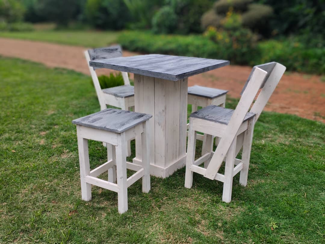 Rustic Solid Pinewood Dining Set [Pre-order]