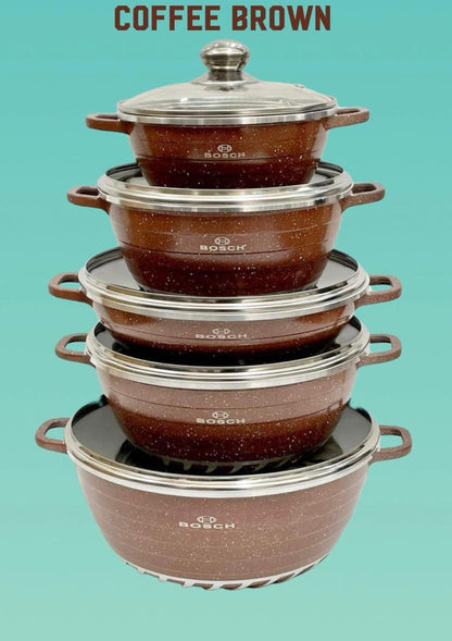 Bosch 10pc Granite Cookware