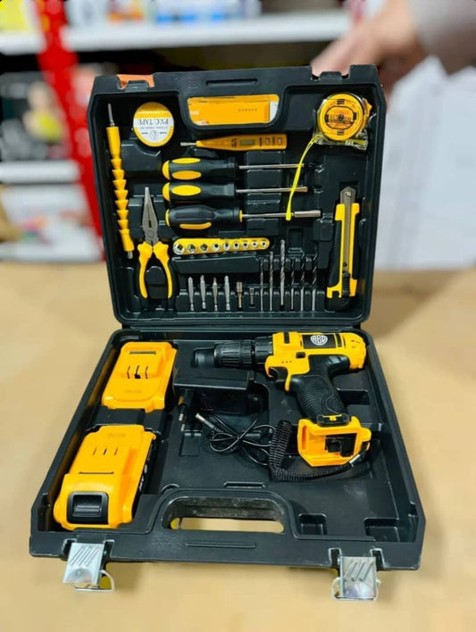 24V Cordless Drill & Hand Tool Set