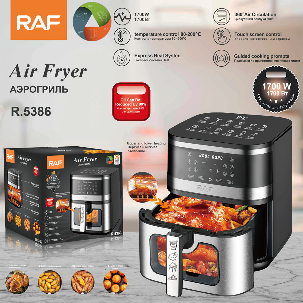 RAF 8l Air Fryer (R.5386)