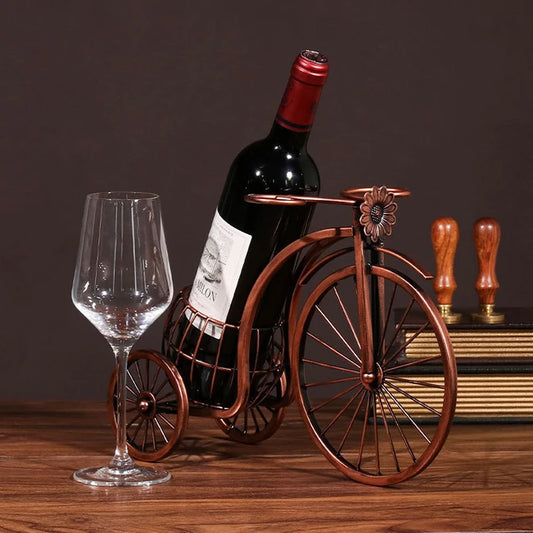 Vintage Tricycle Wine Rack
