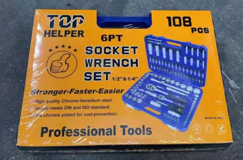 108-Piece Professional Socket Tool Set