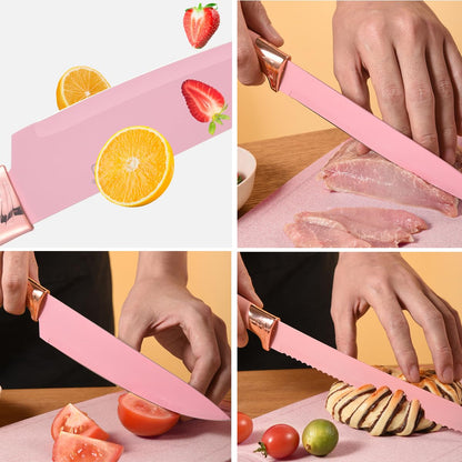 19pc Silicon Knife and Spoon Set