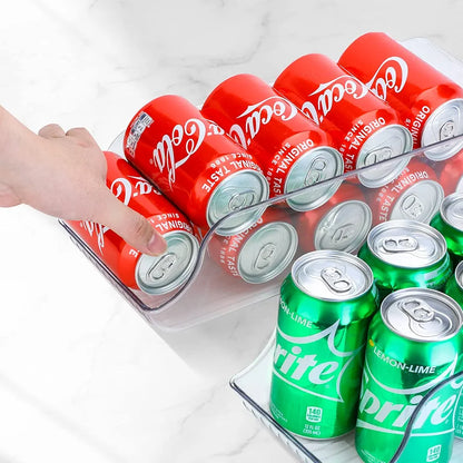 Rolling can dispenser