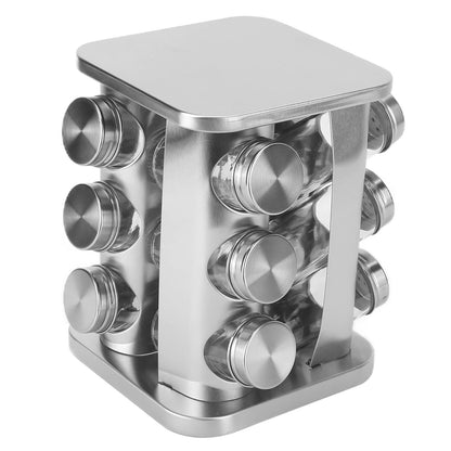Revolving Spice Rack (16-Jar)