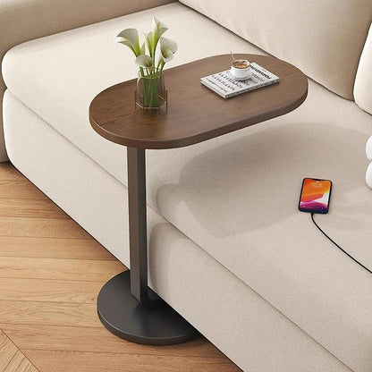 C-Shaped Sofa Side Table | Laptop & Snack Table
