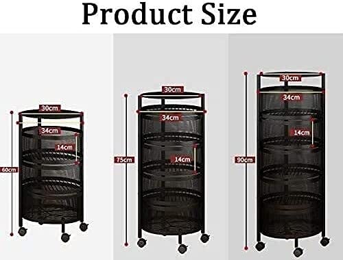 Multi-Tier Rolling Vegetable Basket