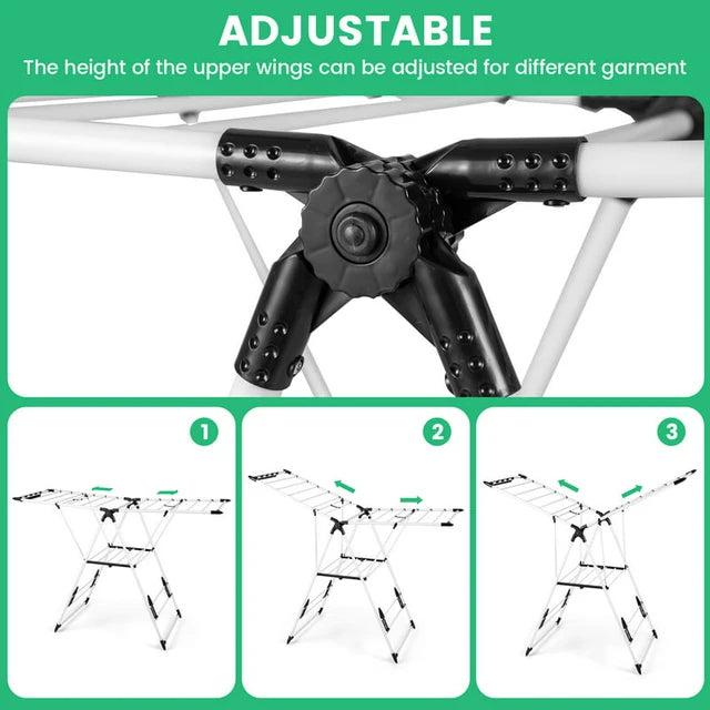 Foldable Clothes Drying Rack | Laundry Airer
