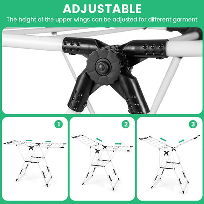 Foldable Clothes Drying Rack | Laundry Airer