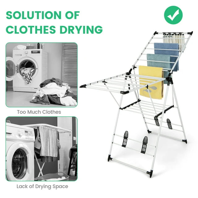 Foldable Clothes Drying Rack | Laundry Airer