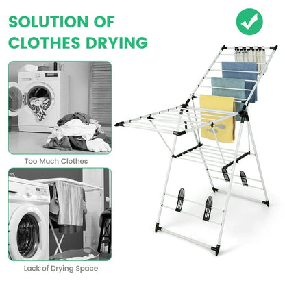 Foldable Clothes Drying Rack | Laundry Airer