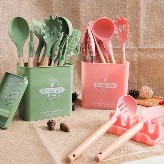 Silicon spoons set